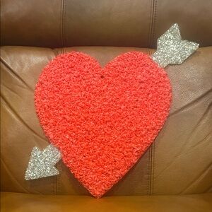Vintage Melted Plastic Popcorn Valentine‘s heart